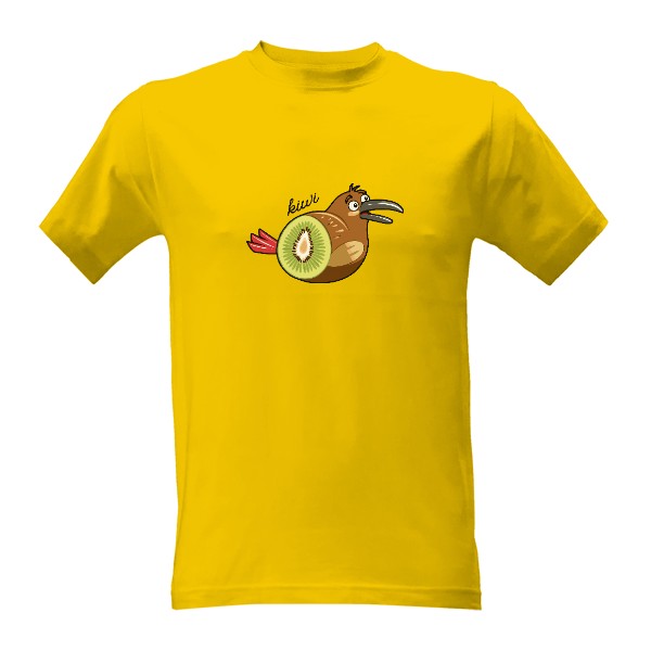 Tričko s potiskem Kiwi a Kivi
