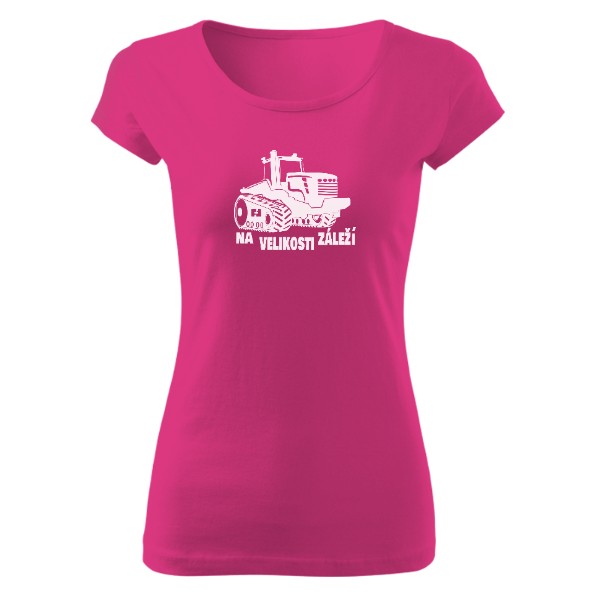 Tričko s potiskem Traktor, na velikosti zálěží